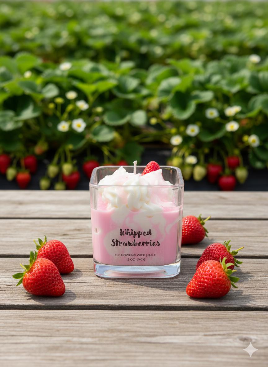 Whipped Fruit Soy and Beeswax Candle